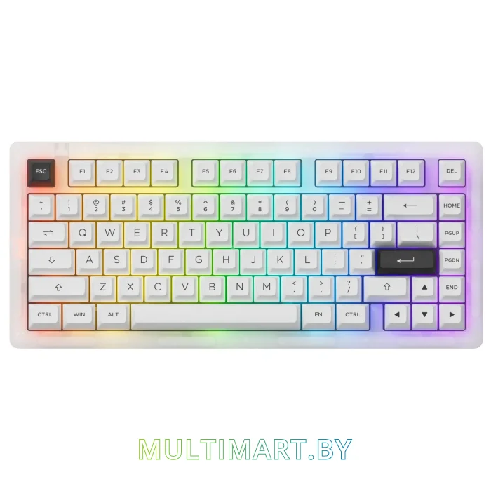 Клавиатура Akko ACR Pro 75 White (Akko CS Crystal)